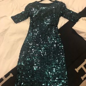 BCBG sequin dress